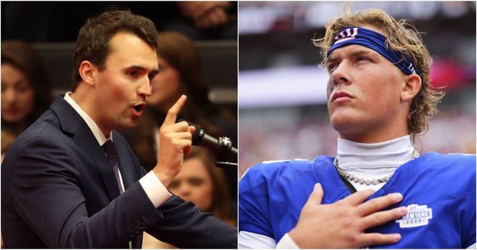 Jaxson Dart drops heartfelt message for Charlie Kirk as Donald Trump aide dies after getting shot at Utah Valley University