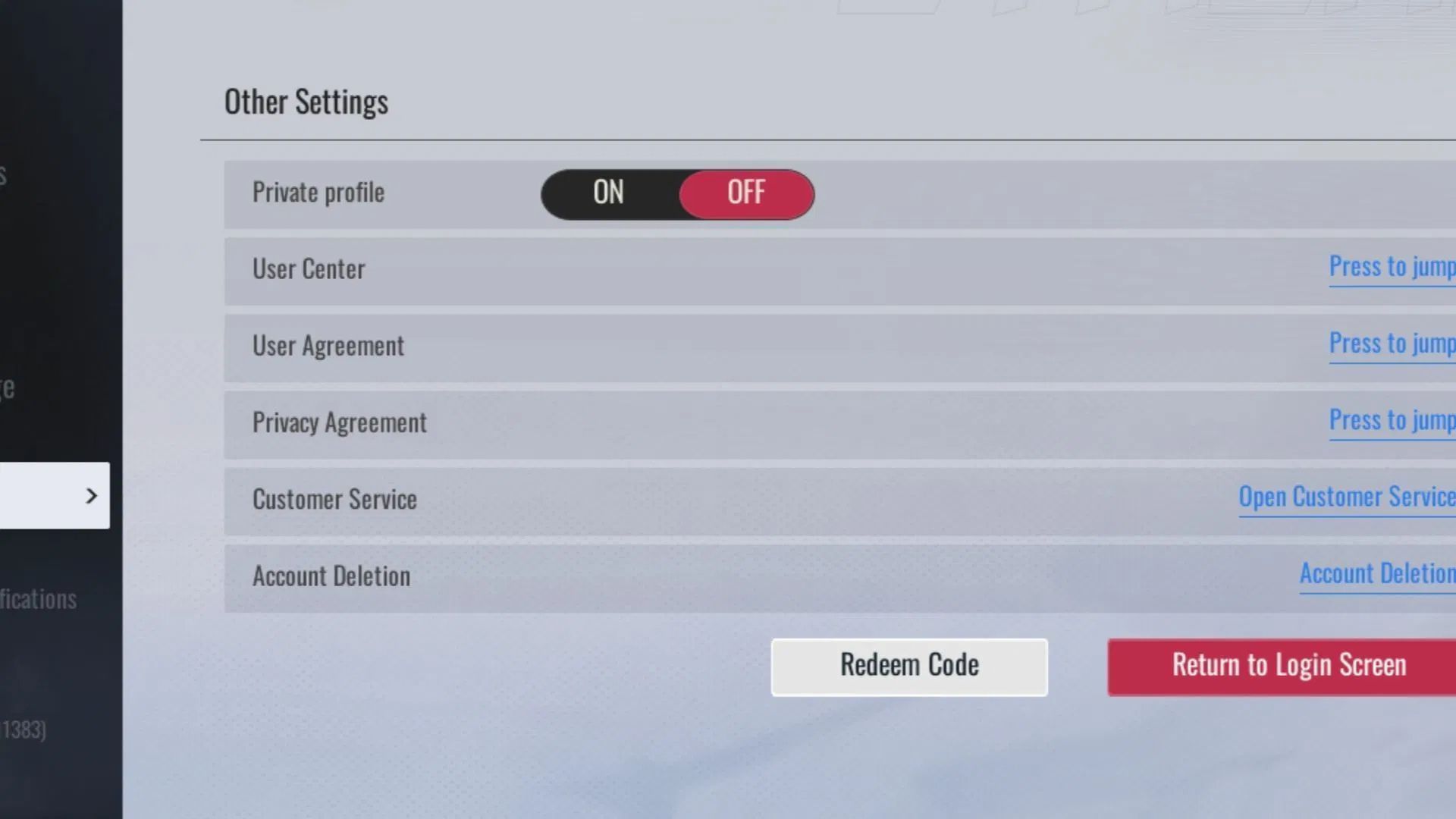 How to redeem codes (Image via XD Entertainment)