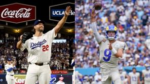 Matthew Stafford shows love for Clayton Kershaw at Dodgers legend's final regular season start in LA after announcing retirement
