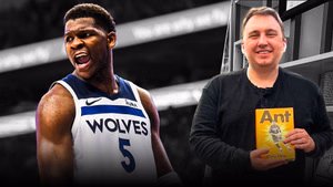 Chris Hine on Anthony Edwards' book, Ant's irrational confidence, Michael Jordan comparisons and more (EXCLUSIVE)