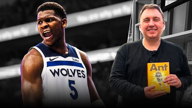 Chris Hine on Anthony Edwards' book, Ant's irrational confidence, Michael Jordan comparisons and more (EXCLUSIVE)
