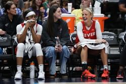 A'ja Wilson's friend seemingly expects Sydney Colson to call out Caitlin Clark and Sophie Cunningham's viral moment with Fever assistant
