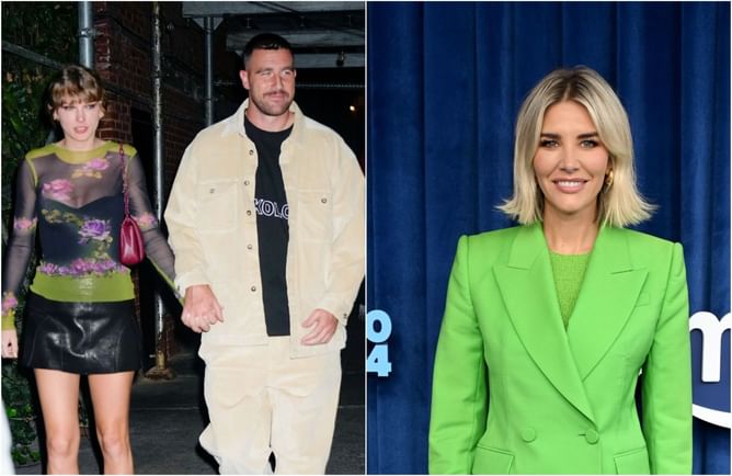 Travis Kelce shares his POV as Charissa Thompson flaunts cozy pic with Taylor Swift in "offseason to remember" IG dump