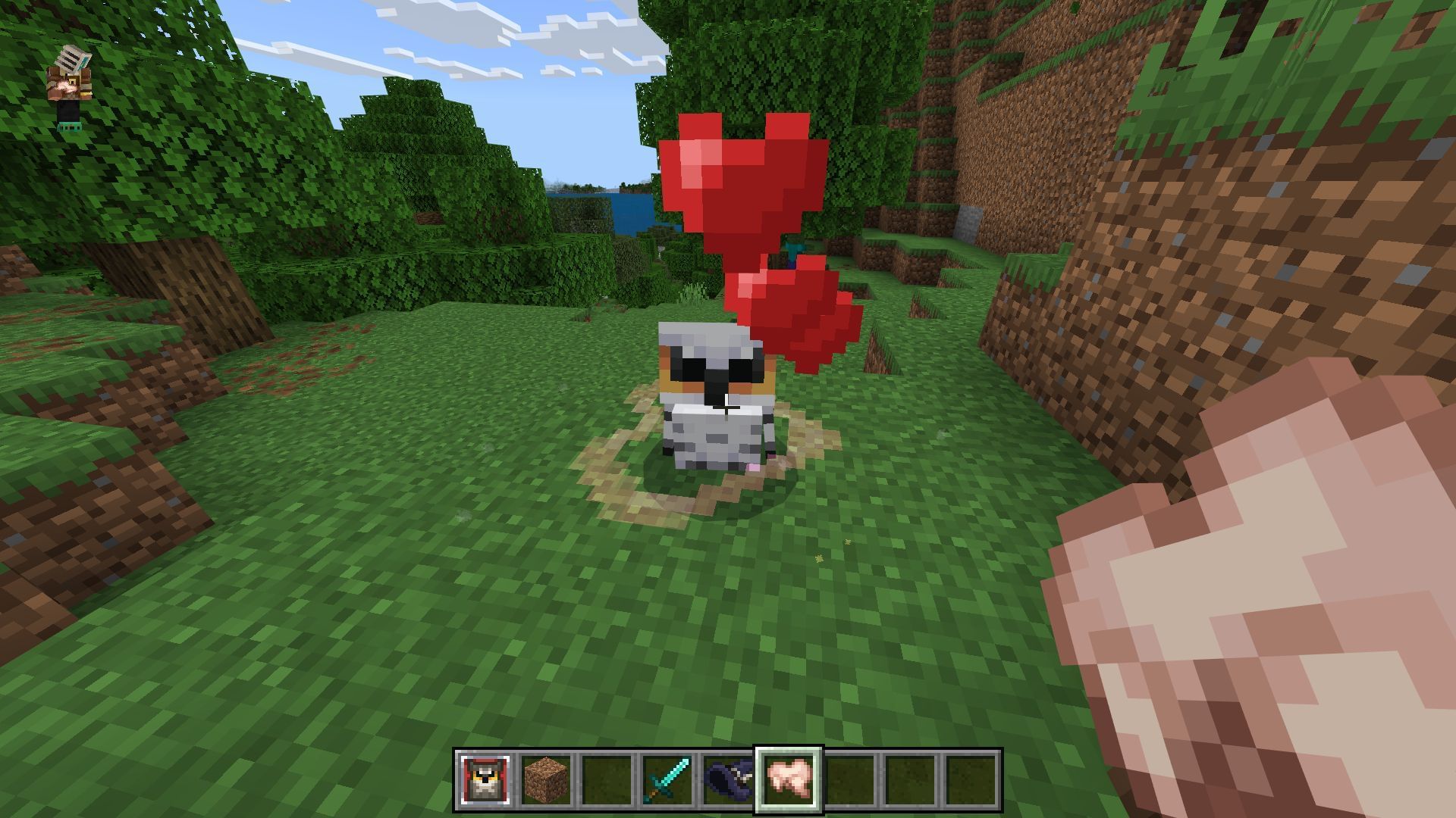 Feed the owls to grow and breed them in the add-on (Image via Sportskeeda Gaming || Mojang Studios/Noxcrew)