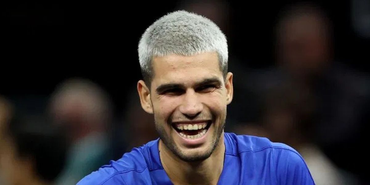 Carlos Alcaraz at the 2025 Laver Cup (Source: Getty)