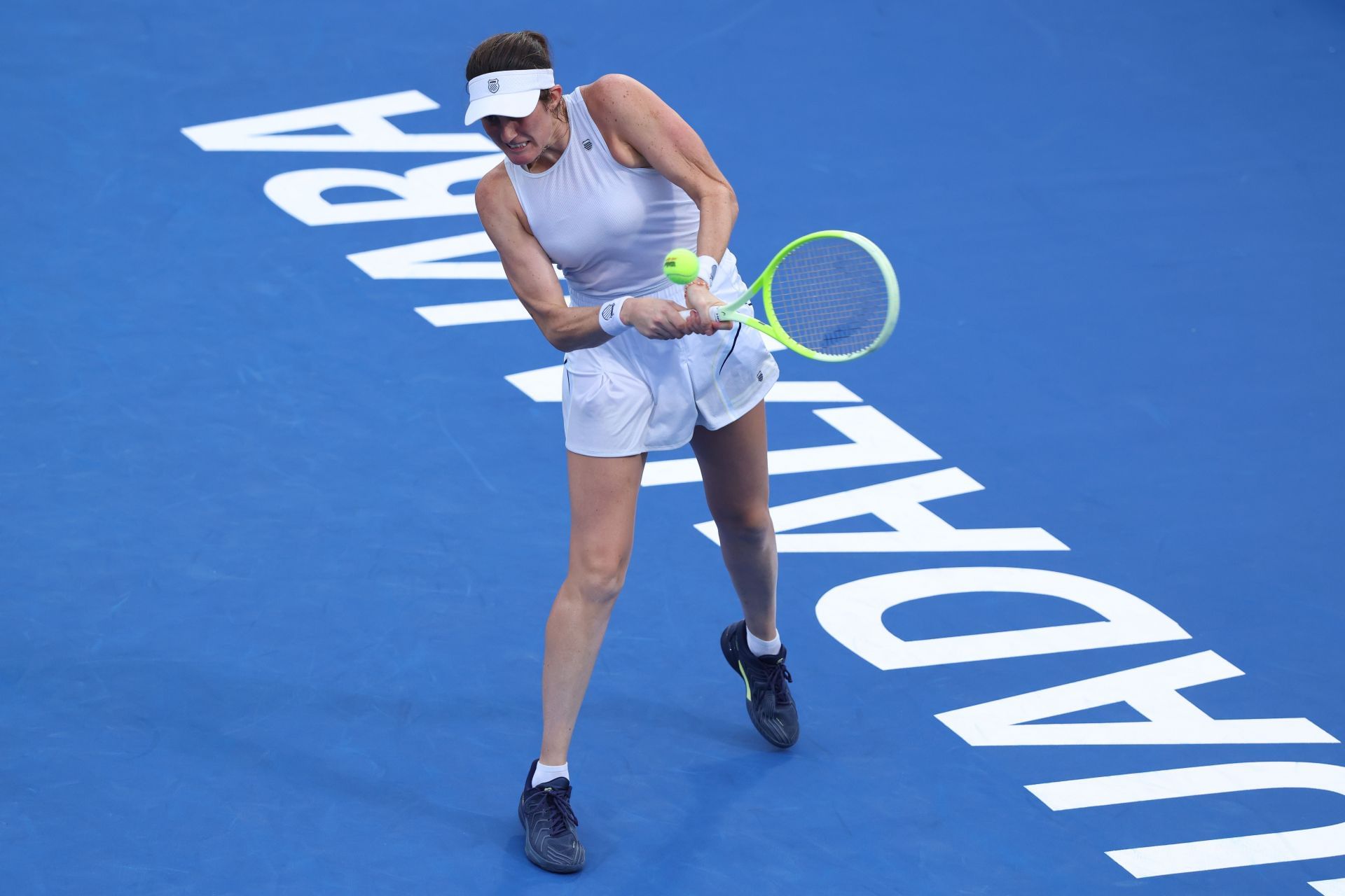 Rebecca Marino at the WTA 500 Guadalajara Open Akron - Day 2 - Source: Getty