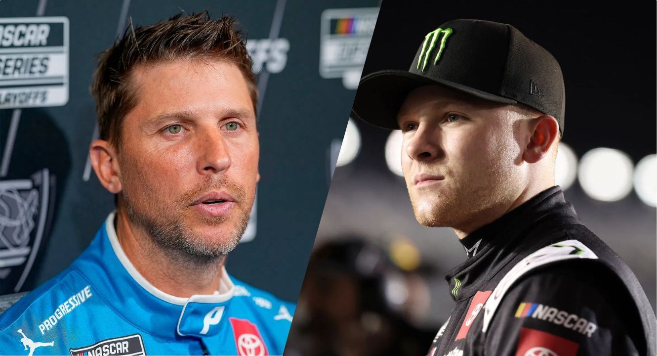 Denny Hamlin and Ty Gibbs