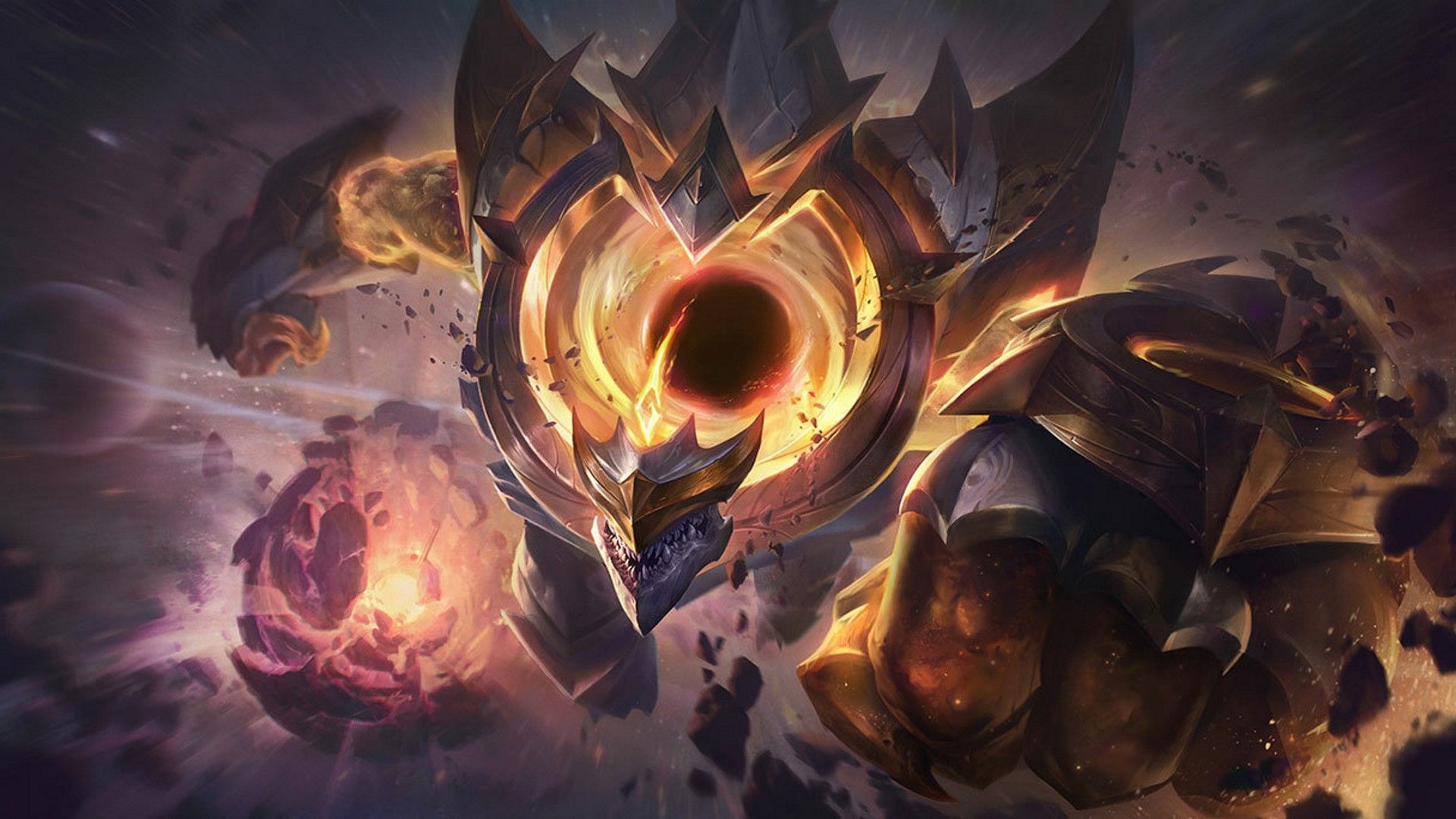 Prestige Dark Star Malphite in League of Legends (Image via Riot Games)