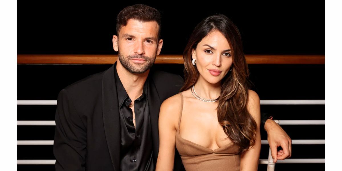 Grigor Dimitrov with his girlfriend Eiza Gonzalez (Image Source: Getty)