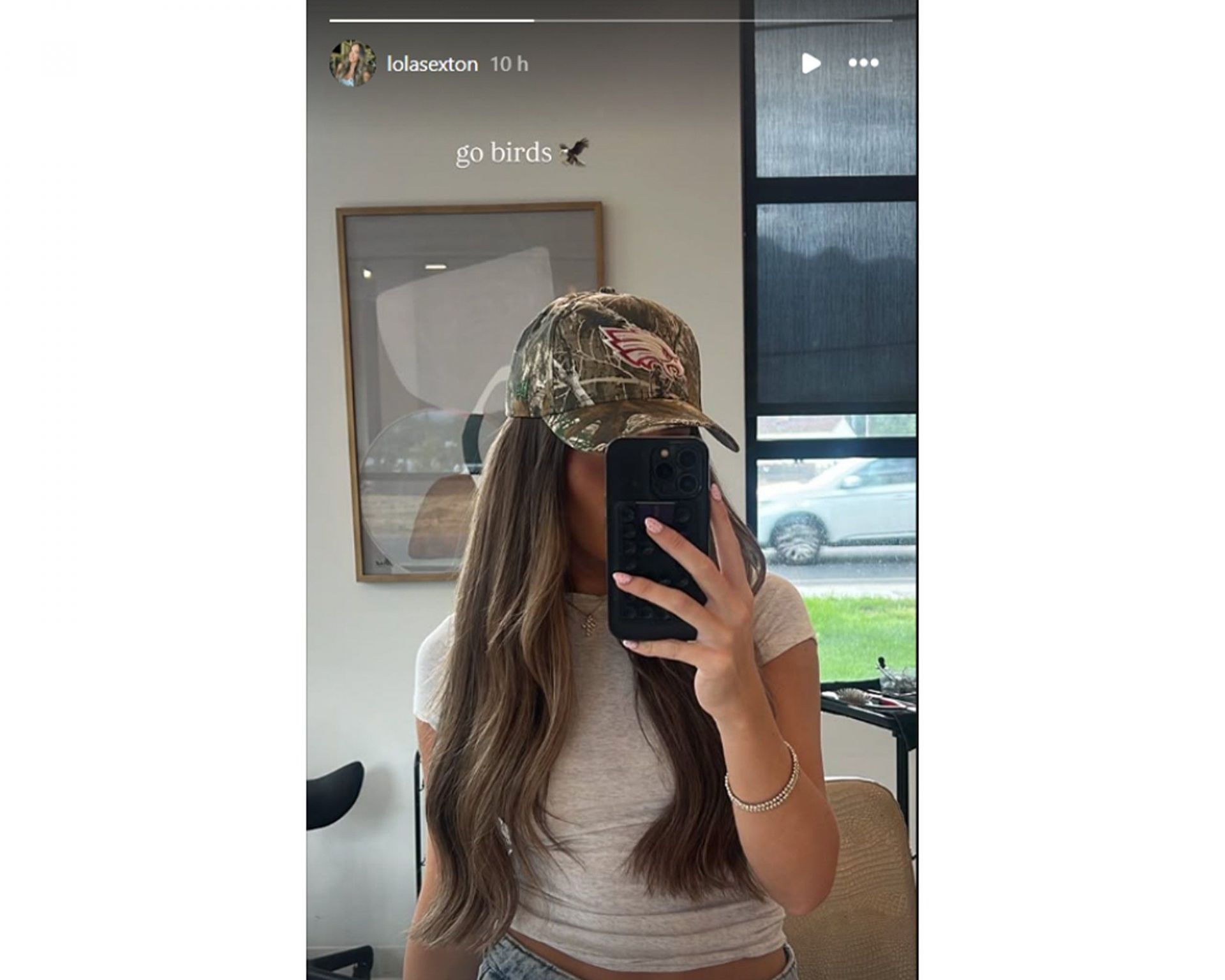 Jaxson Dart&rsquo;s ex-GF Lola Sexton drops 2-word reaction pledging allegiance to $8,300,000,000 NFC franchise/@lolasexton