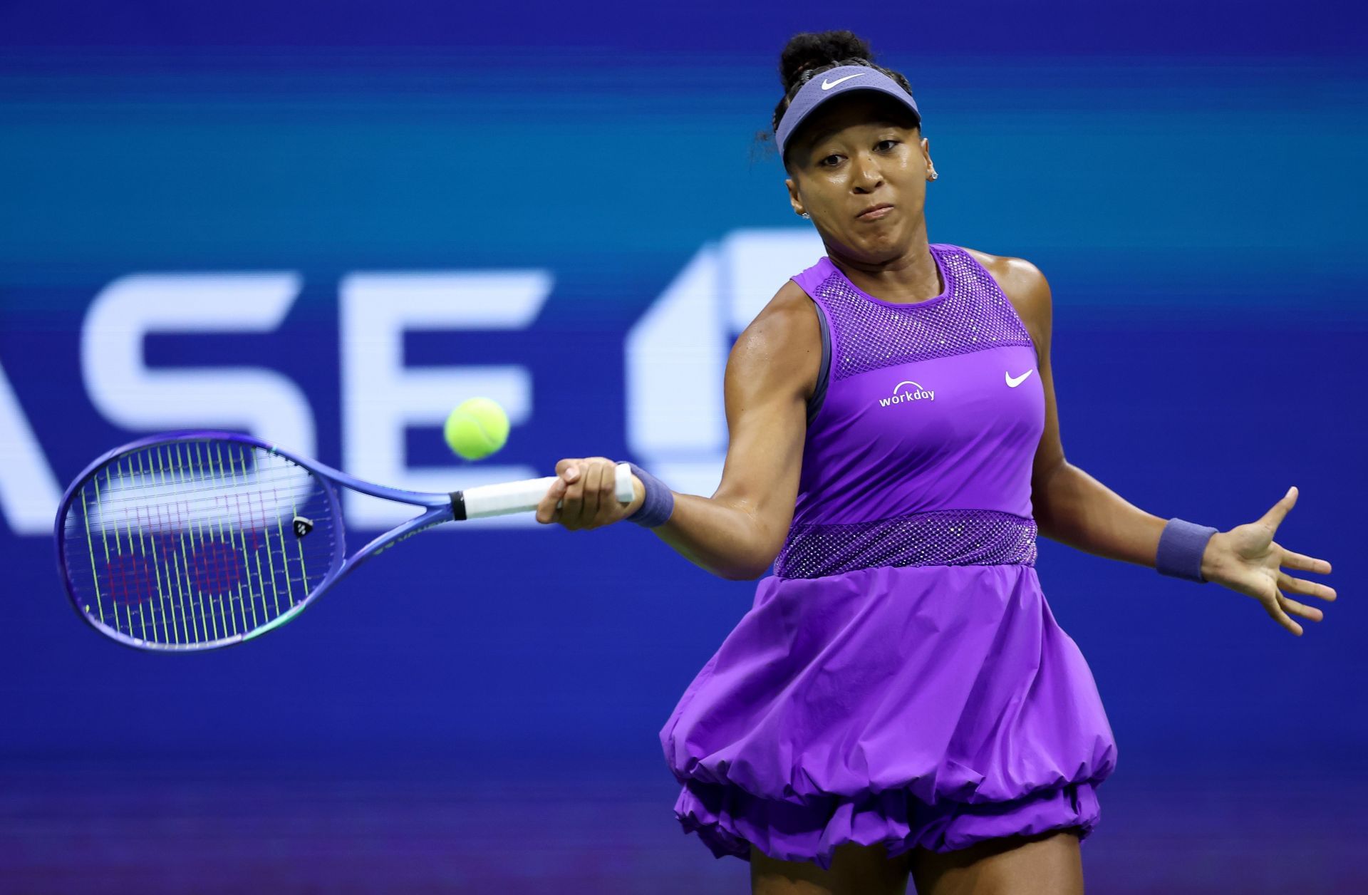 Naomi Osaka at the 2025 US Open (Source: Getty)