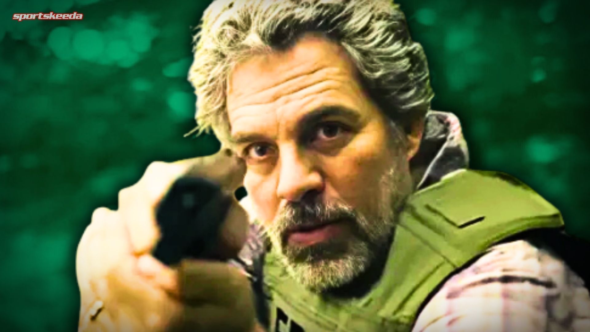 Tom Brandis in Task season 1 (Custom Image by Sportskeeda/ Image via HBO Max)