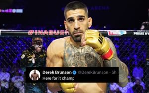 "Here for it champ" - Fans react to Ilia Topuria dropping major UFC White House main event feature hint by offering a "bet"