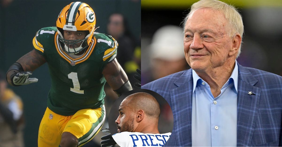 Jerry Jones cites Dak Prescott&rsquo;s Super Bowl window as reason behind Micah Parsons trade