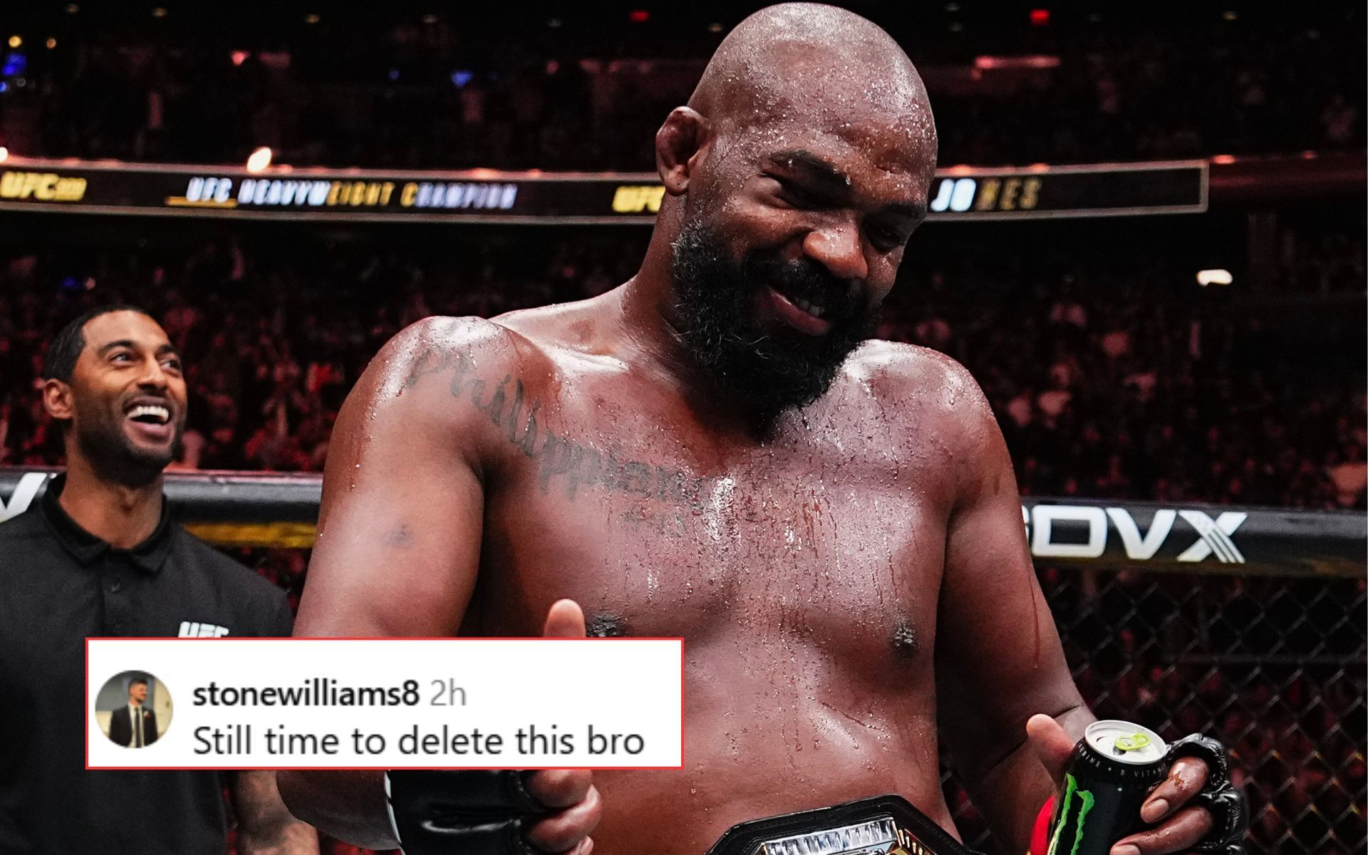 Jon Jones (pictured) is widely regarded one of the greatest MMA fighters of all time. [Image courtesy: Getty Images]