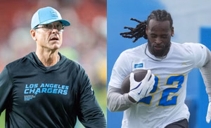 Jim Harbaugh reveals Najee Harris' status ahead of Chargers vs. Chiefs Week 1 game in Brazil