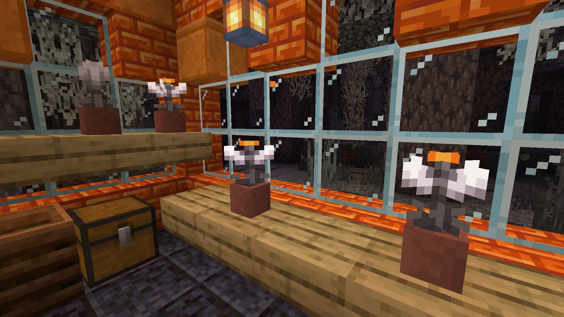 Resin bricks are perfect for construction projects in Minecraft (Image via Mojang Studios)