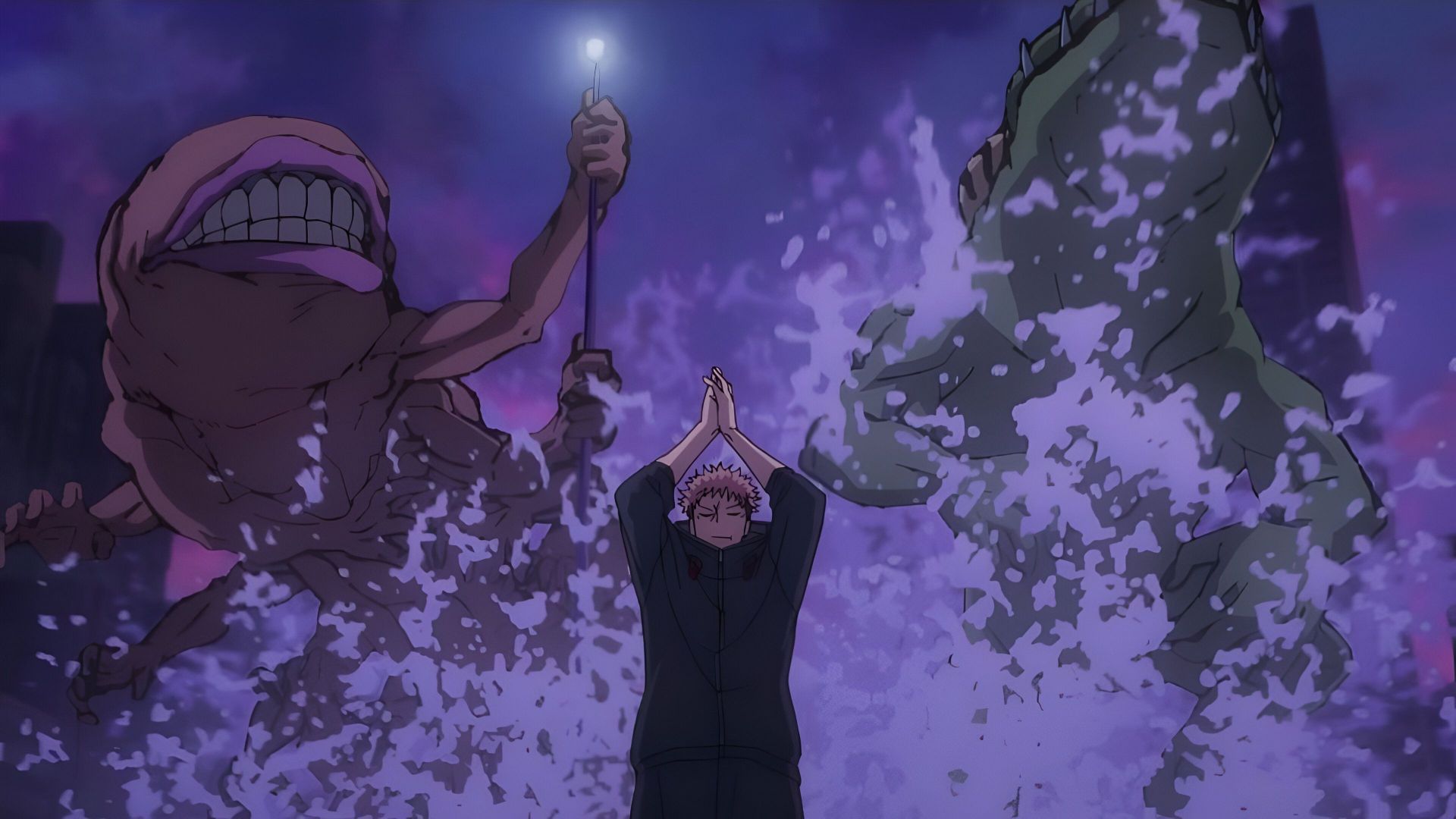 Yuji Itadori as seen in Jujutsu Kaisen season 3 (Image via MAPPA)