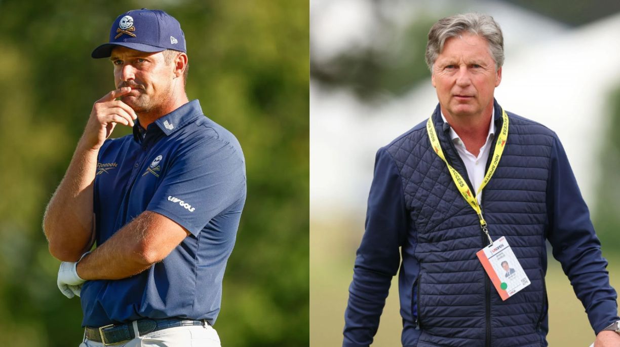 Bryson DeChambeau and Brandel Chamblee