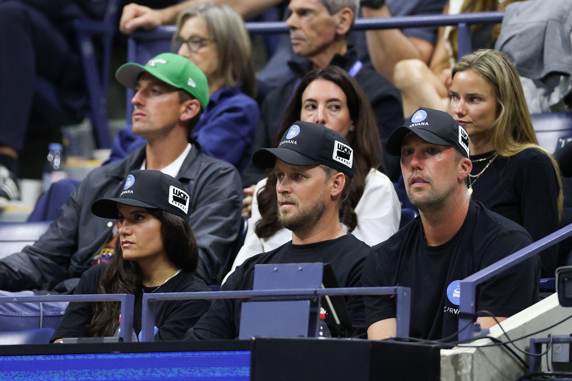 Amanda Anisimova's player's box 2025 US Open - Day 12 - Source: Getty