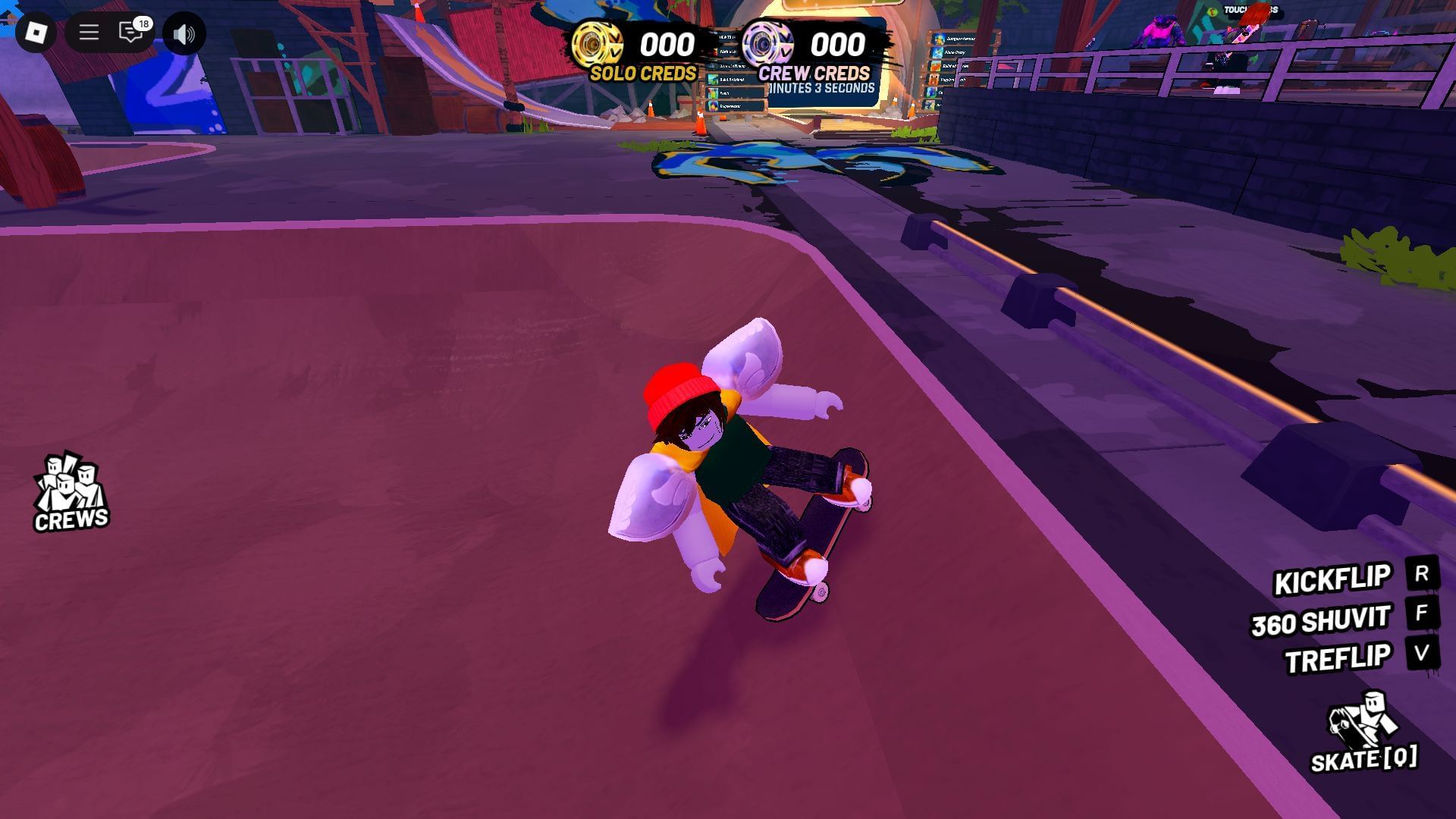 Skateboarding in Roblox The Takeover