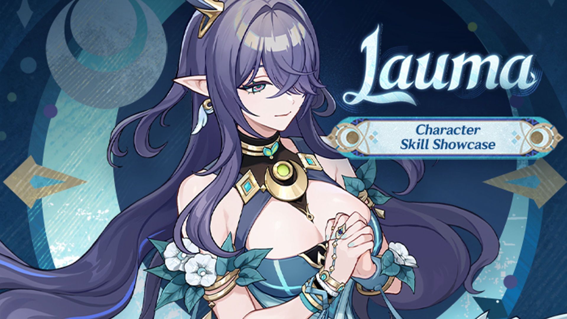 Lauma character skill showcase art (Image via HoYoverse)