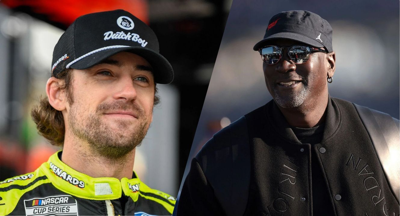 Ryan Blaney and Michael Jordan