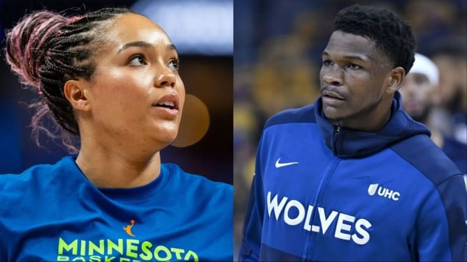 Napheesa Collier cracks up over Anthony Edwards’ NSFW MVP endorsement