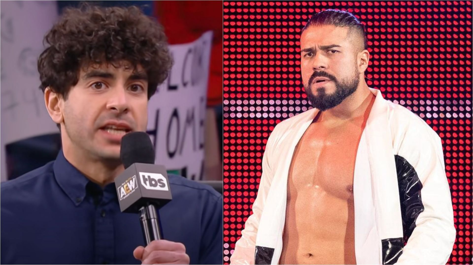 Tony Khan and Andrade