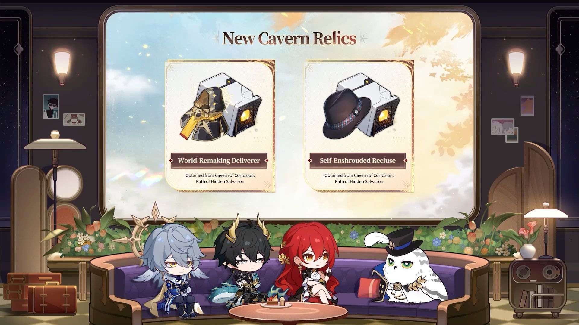 Upcoming Relic Sets (Image via HoYoverse)