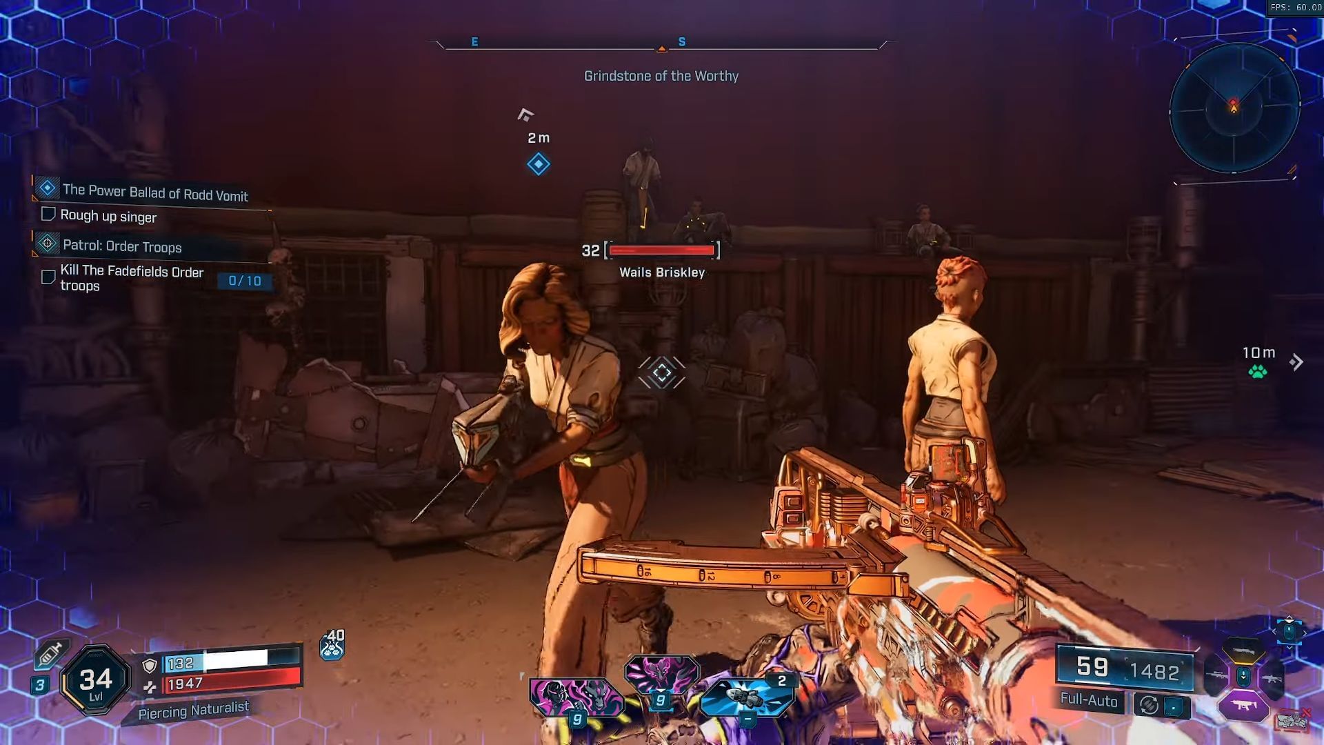 Walis has unfortunately hit a wall with Lisa (Image via 2K Games/YouTube@WoWQuests)