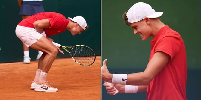 "Such a gigantic baby";"Anna Kalinskaya taking notes" - Fans react after Holger Rune refuses to shake umpire's hand after controversial Davis Cup loss