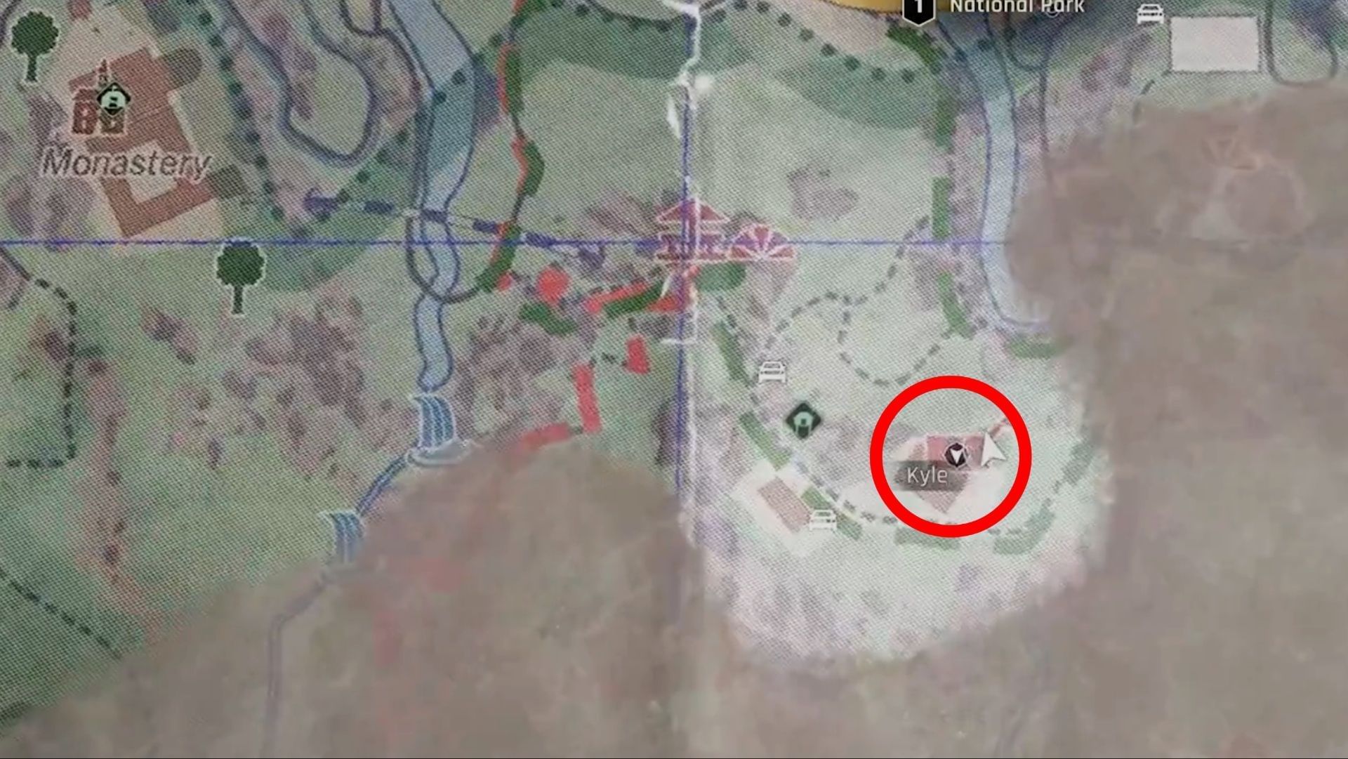 Location where you need to go (Image via Techland ||  X/@Okami13_)