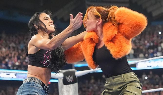 “Look at the size of AJ Lee” - WWE veteran points out major mistake with Becky Lynch (Exclusive)