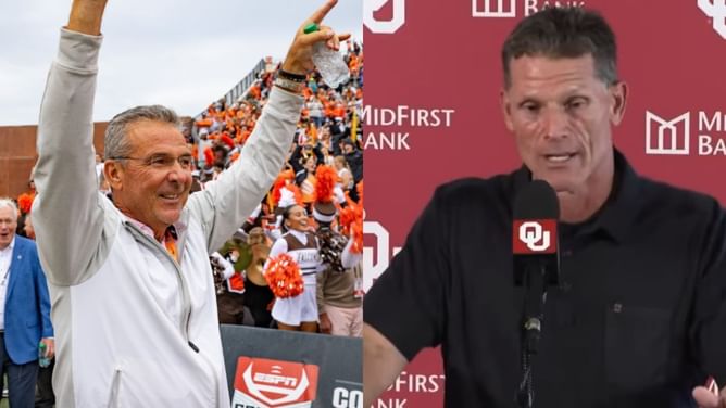 Michigan vs. Oklahoma: Urban Meyer rings alarm over Brent Venables' hot seat status while Sooners aim for desperate win