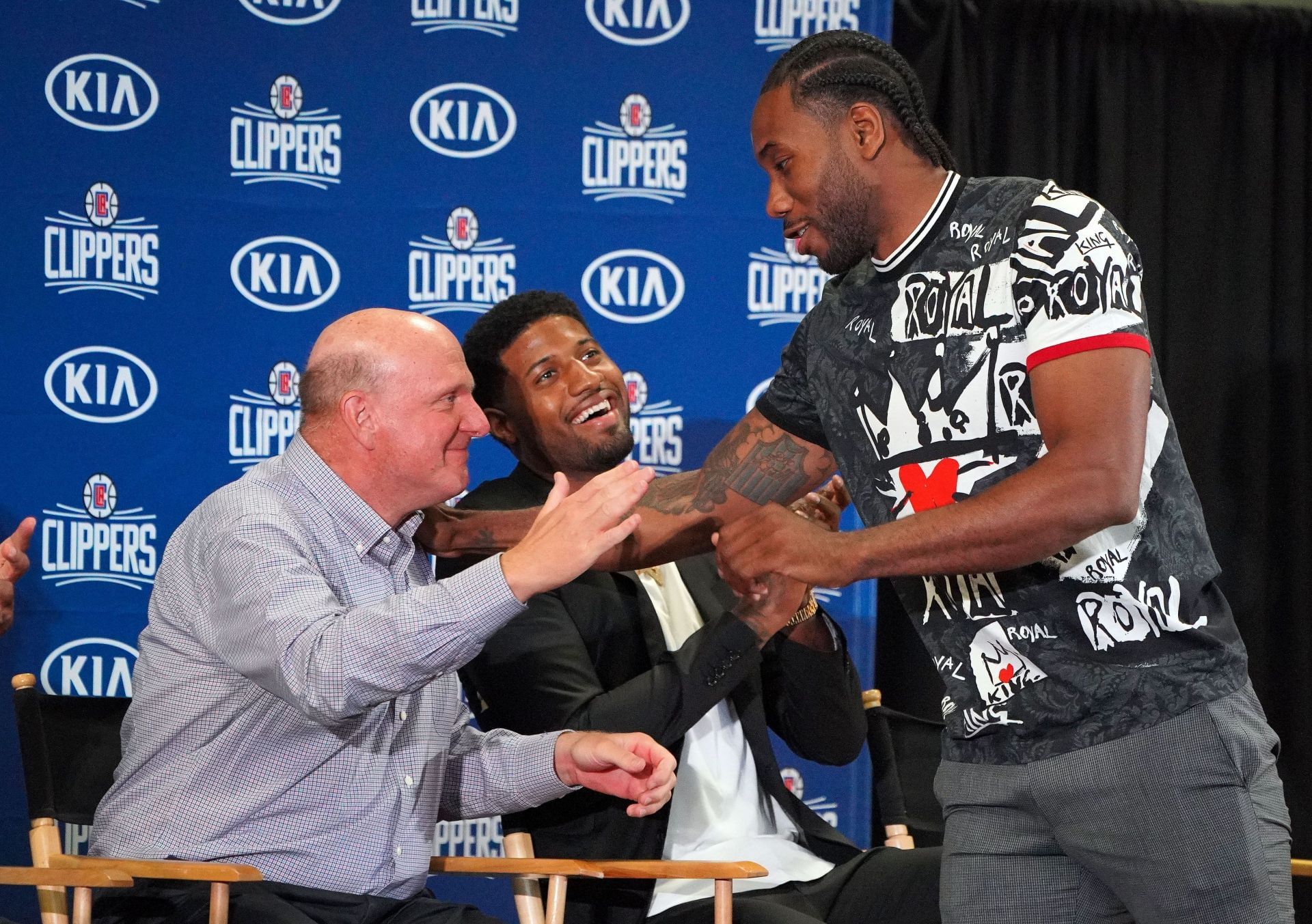 Clippers Newest Players Paul George and Kawhi Leonard - Source: Getty