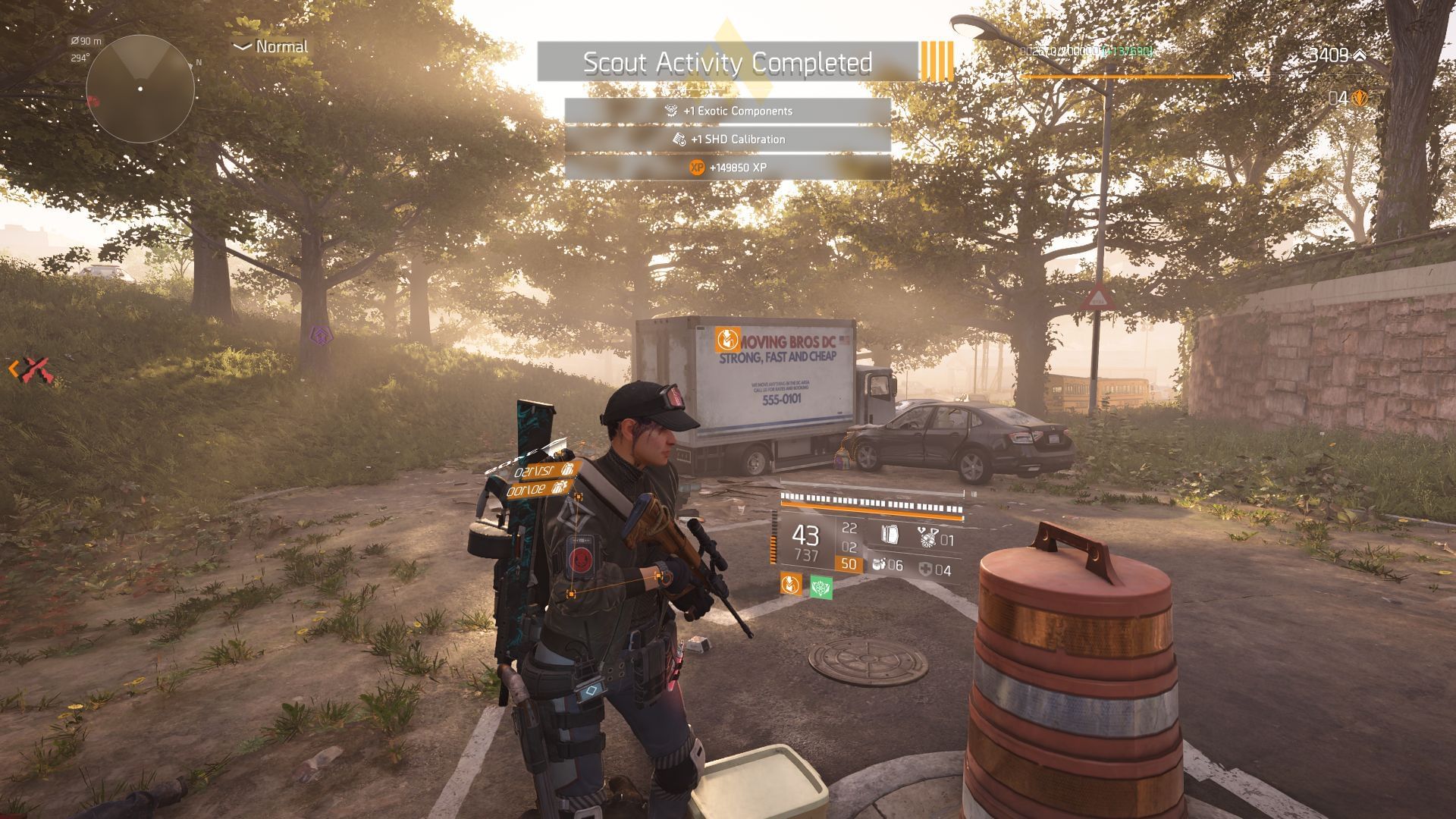 Take down Resource Convoys for The Division 2 Y7S2 The Pact Week 2 Manhunt (Image via SK Gaming // Ubisoft)