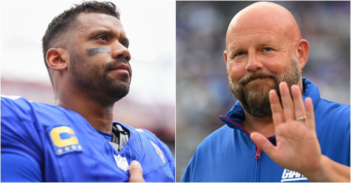 NFL fans react as Brian Daboll&rsquo;s stance on Russell Wilson as Week 2 starter