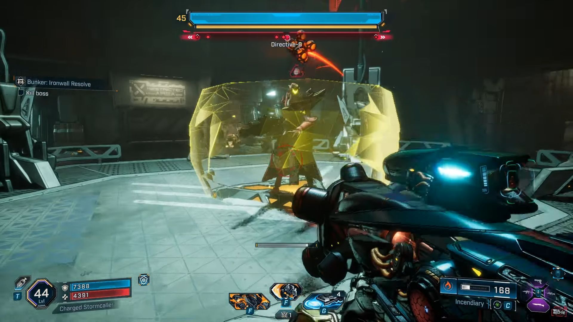 Flank to get behind the Shield and deal damage (Image via 2k | YouTube/WoW Quests)