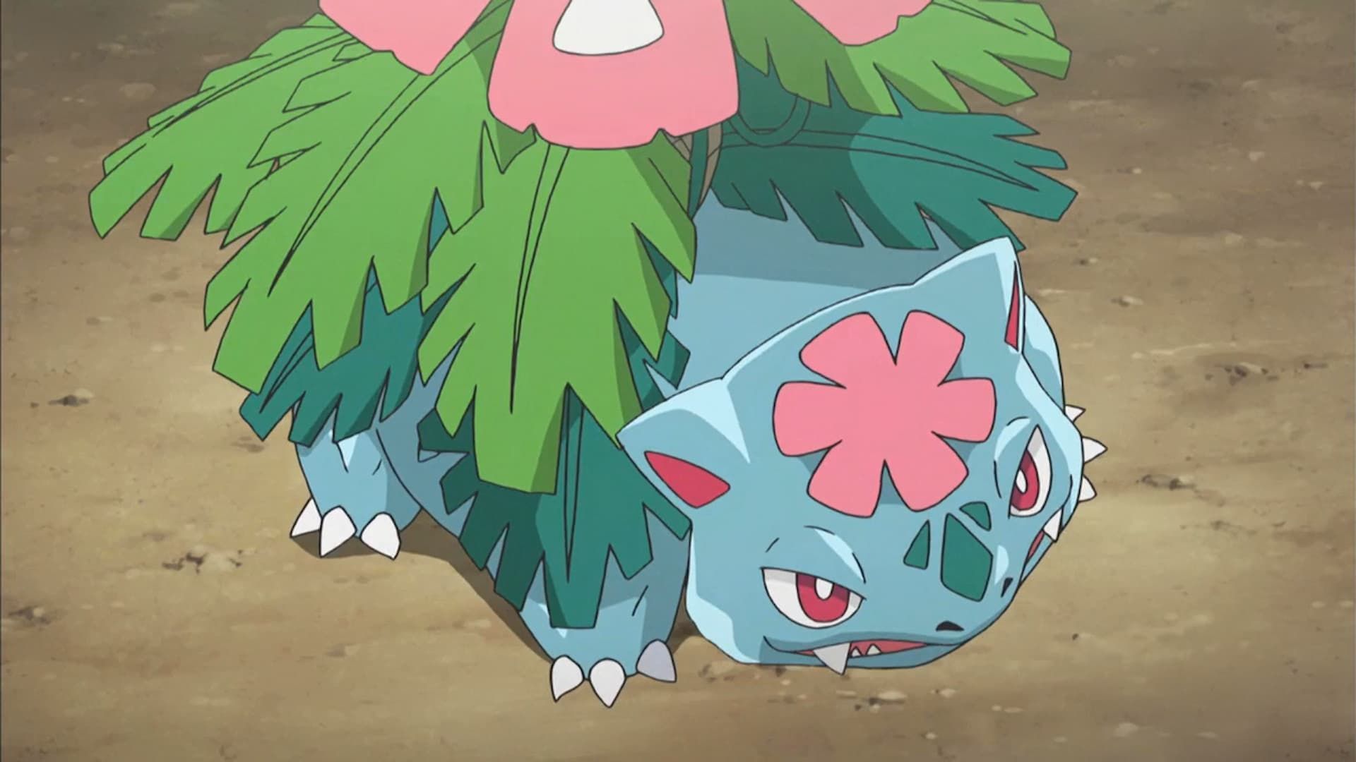 Mega Venusaur as seen in the anime (Image via The Pokemon Company)