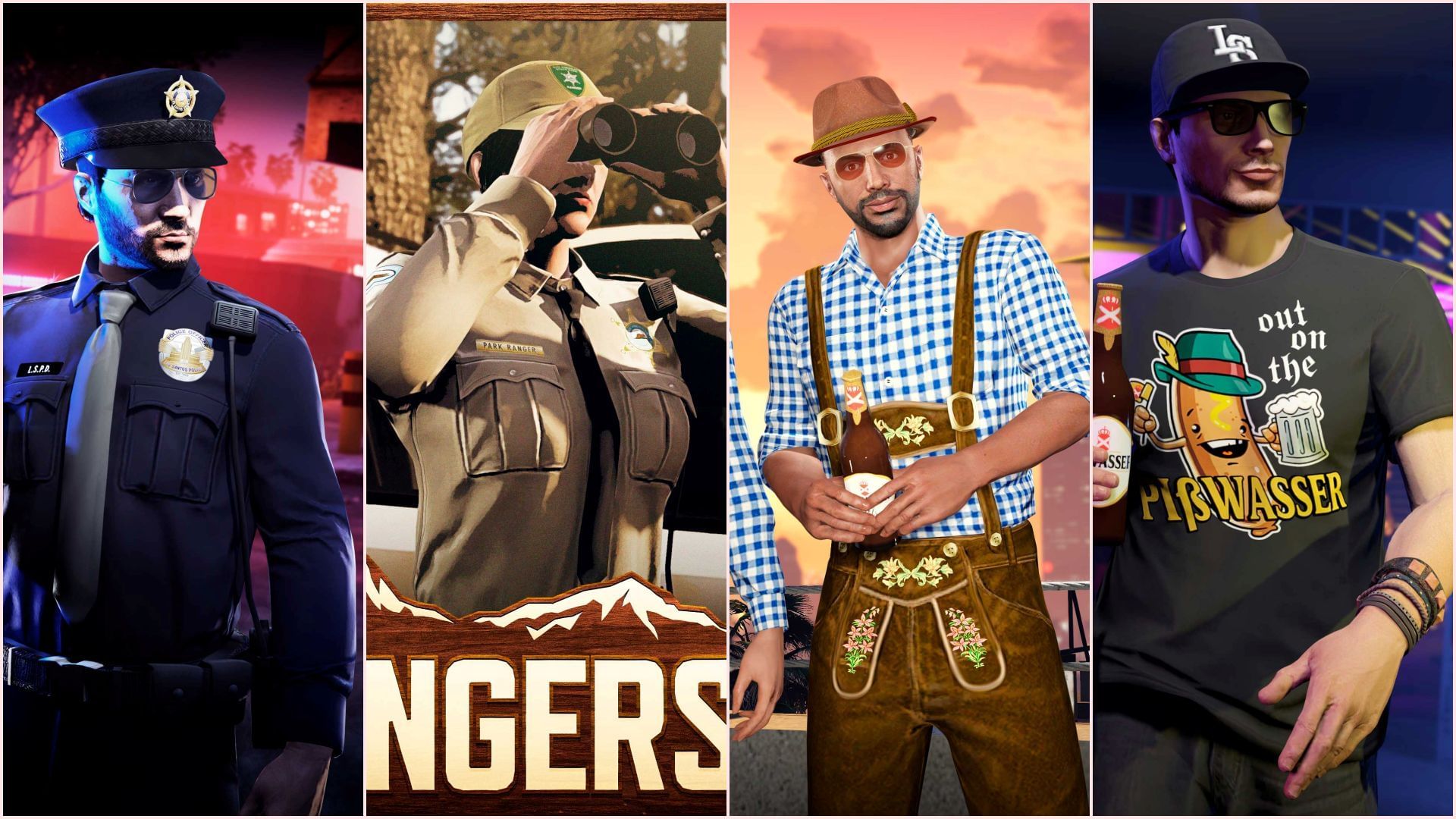 There are many outfits to unlock in GTA Online this week (Image via Rockstar Games)