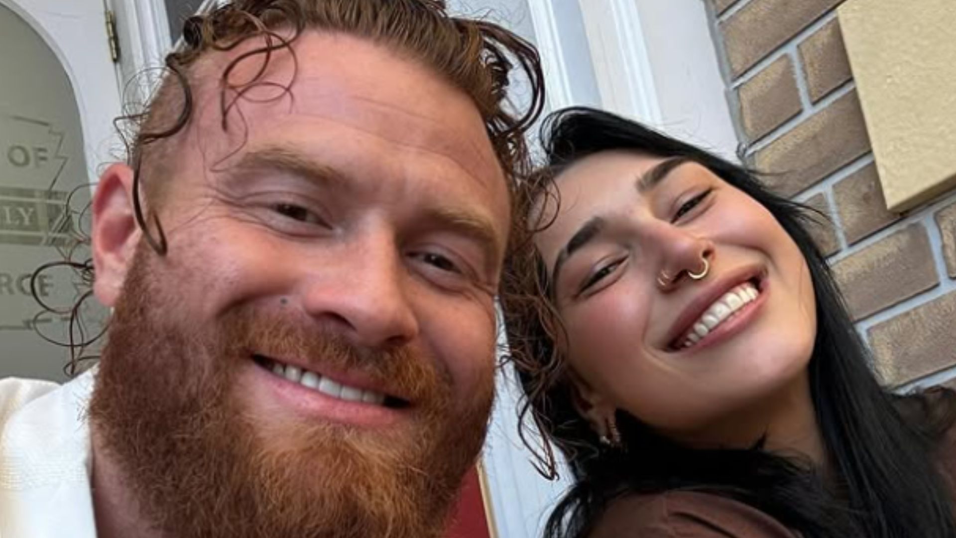Buddy Matthews and Rhea Ripley. (Image via their Instagram handles) 