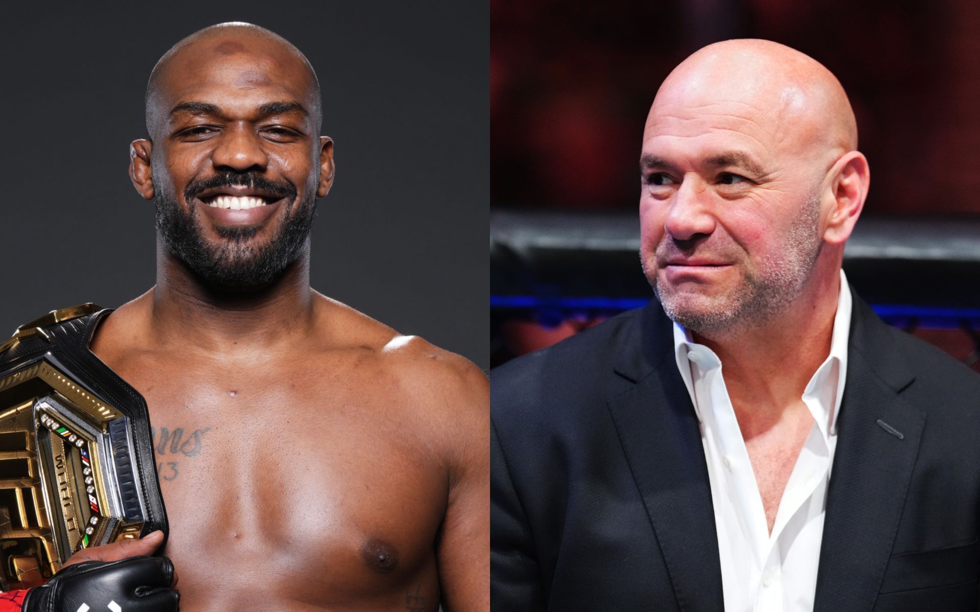 Jon Jones (left) vows to change Dan White