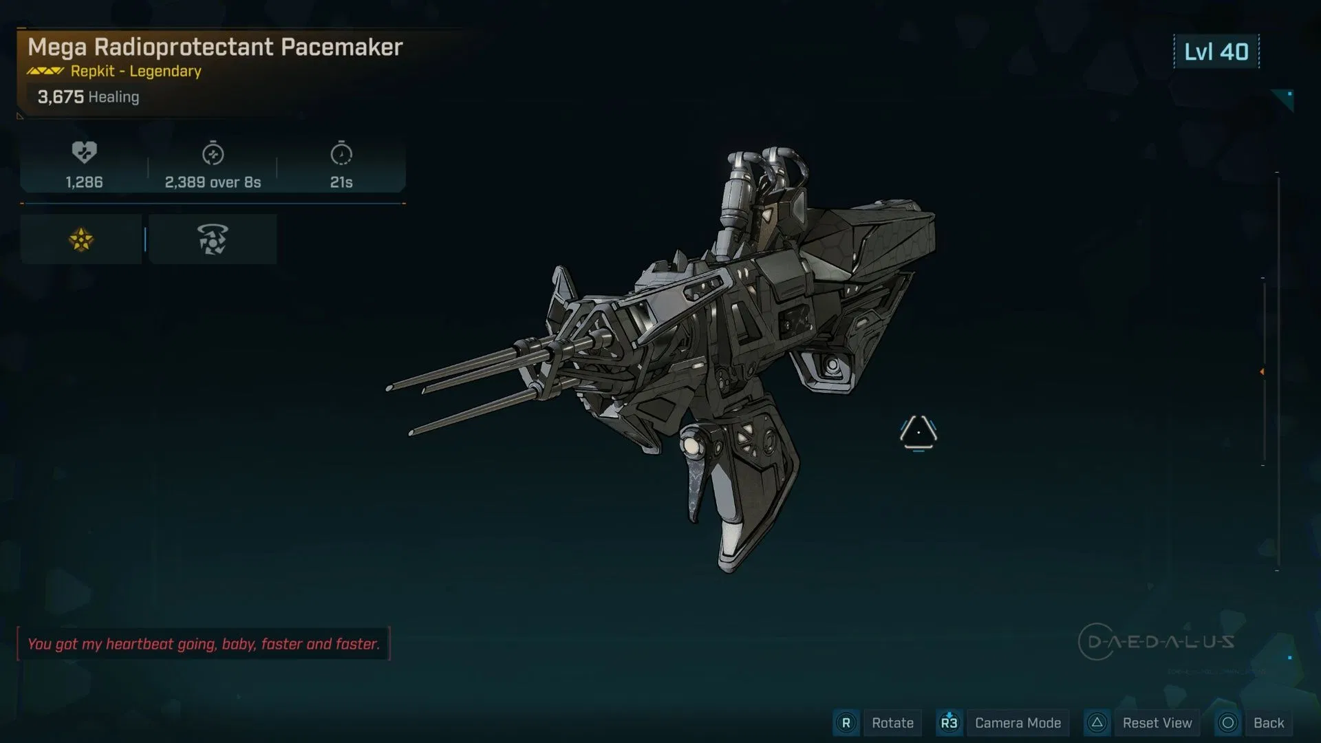 Borderlands 4 Pacemaker legendary repkit