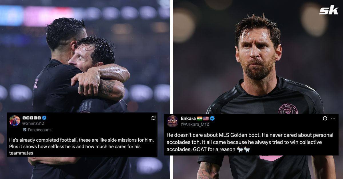 Lionel Messi offered his penalty to Luis Suarez (not in picture) on Wednesday. (Pics: GETTY, ShimzS12/X, Ankara_M10/X)