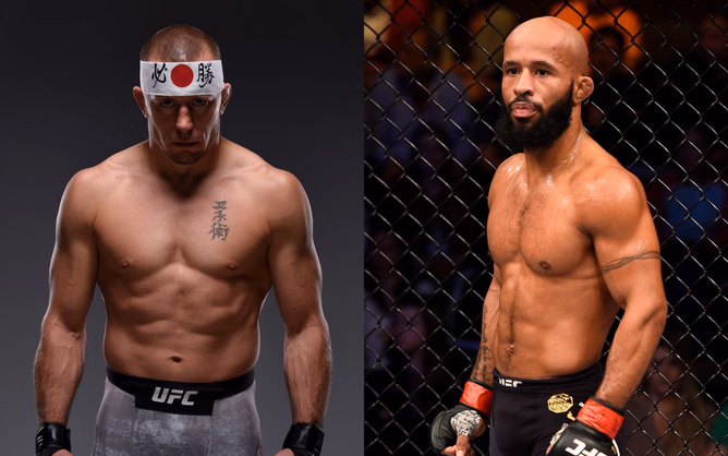 "To see how well he is" - Demetrious Johnson names Georges St-Pierre as dream training partner