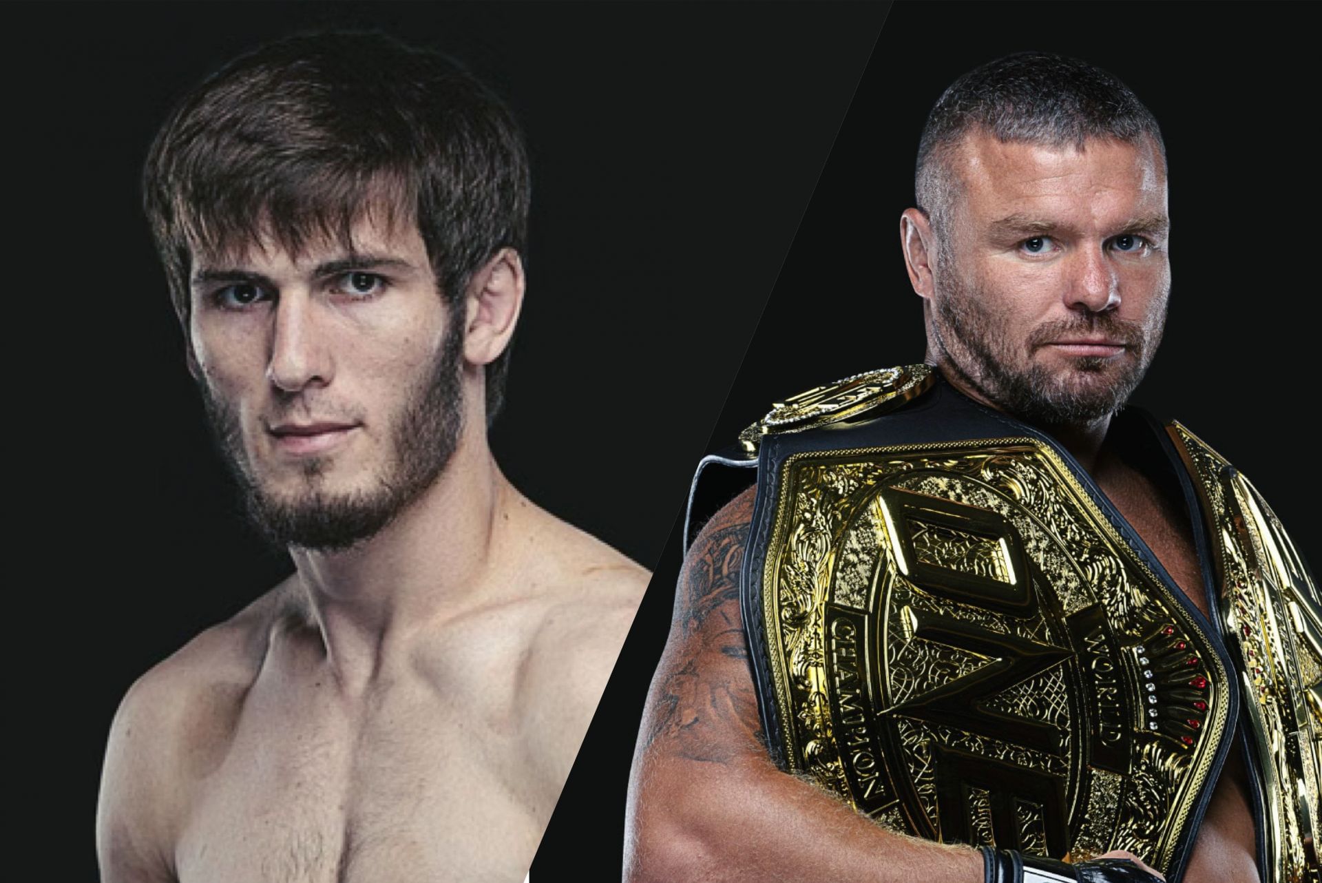 (From left) Ibragim Dauev and Anatoly Malykhin. [Images: ONE Championship]