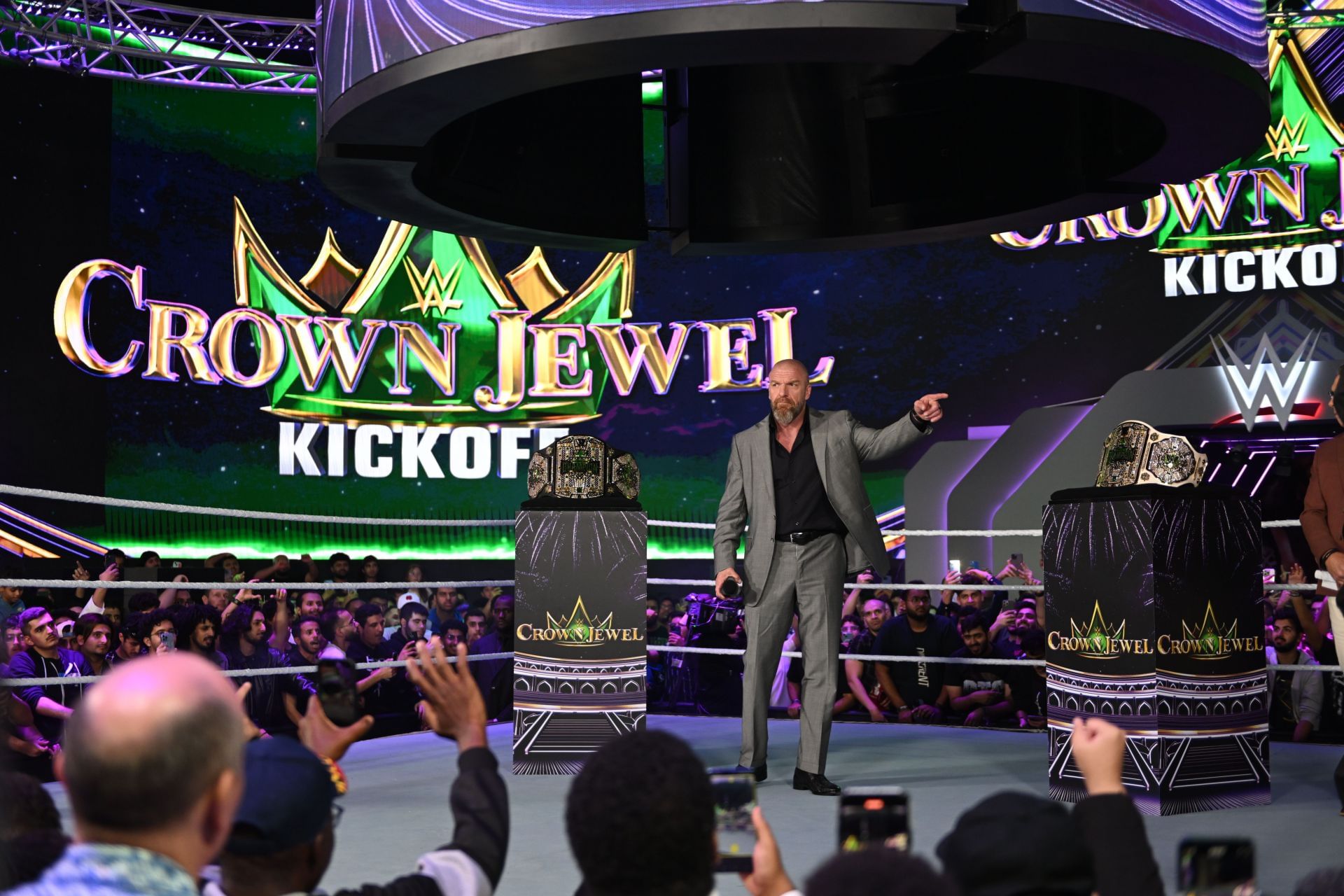 WWE Crown Jewel Kickoff - Source: Getty