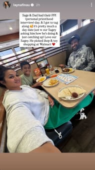 Alayna, Sage, along with Tony Finau - Source - @laynafinau on Instagram