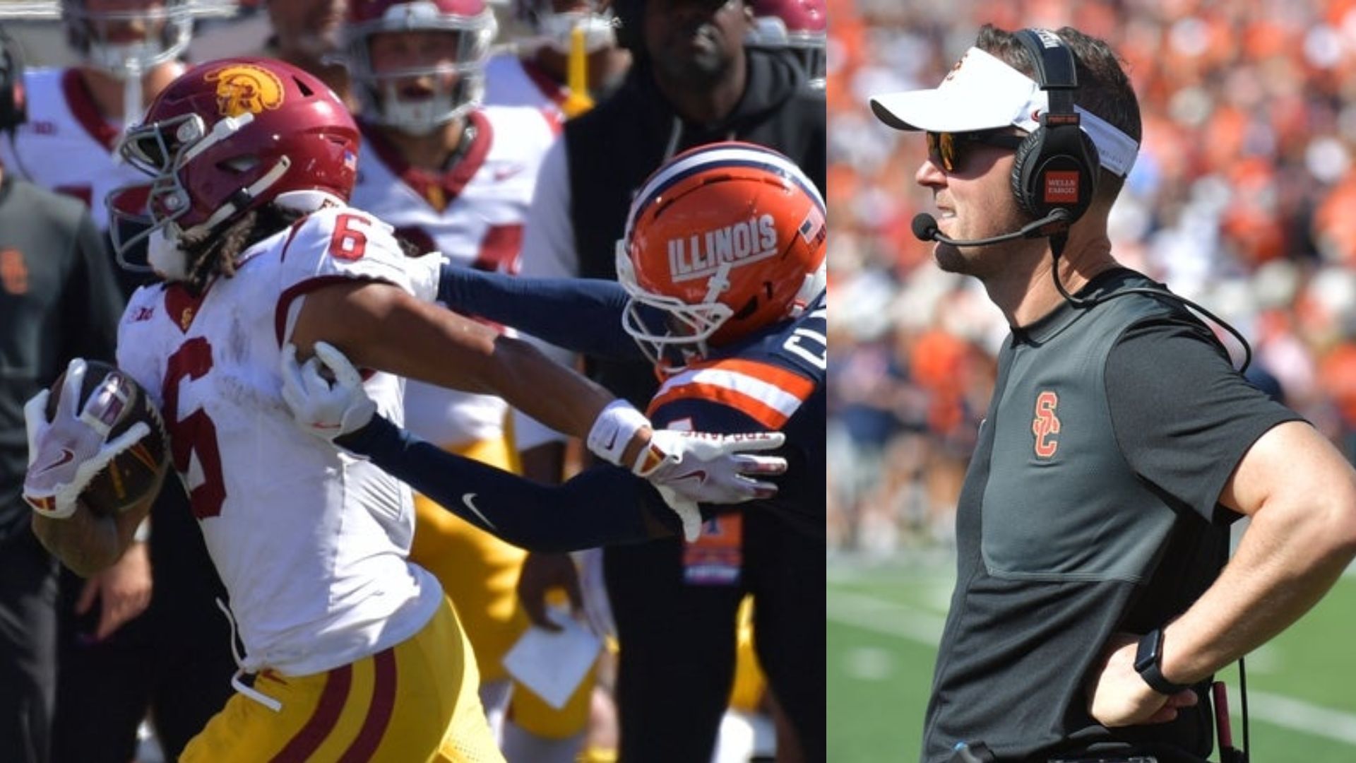 USC fans want Lincoln Riley fired after falling to 4-11 vs. ranked opponents following loss to Illinois (Image Source: IMAGN)